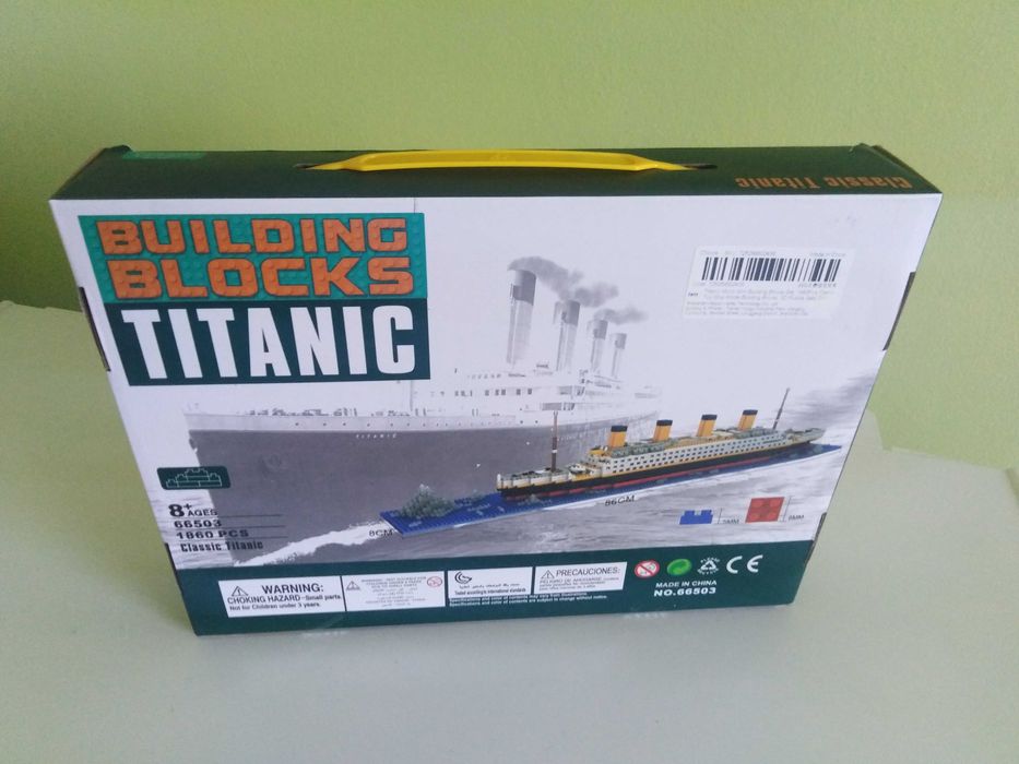 TITANIC klocki model 1860 sztuk z POLSKI SZYBKA WYSYŁKA