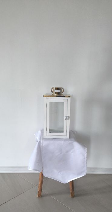 Elegancki lampion latarnia wys. 47 cm