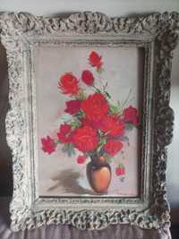 Quadro antigo Flores