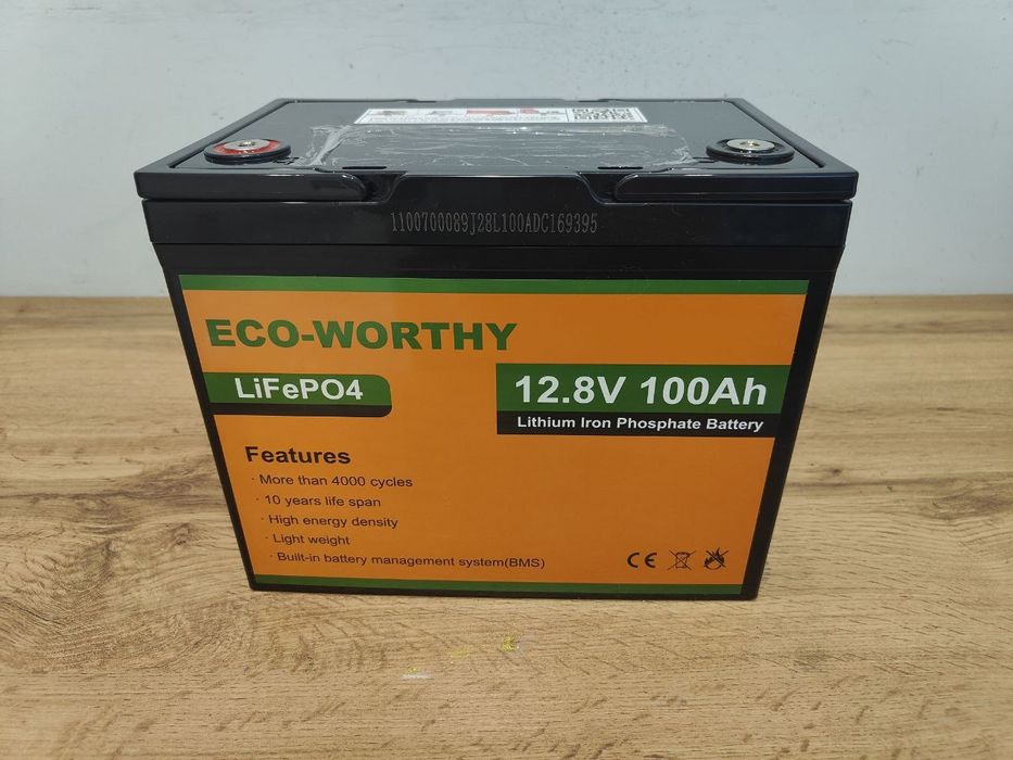 Надежный ECO-WORTHY 12V 100Ah | Для автономного энергоснабжения