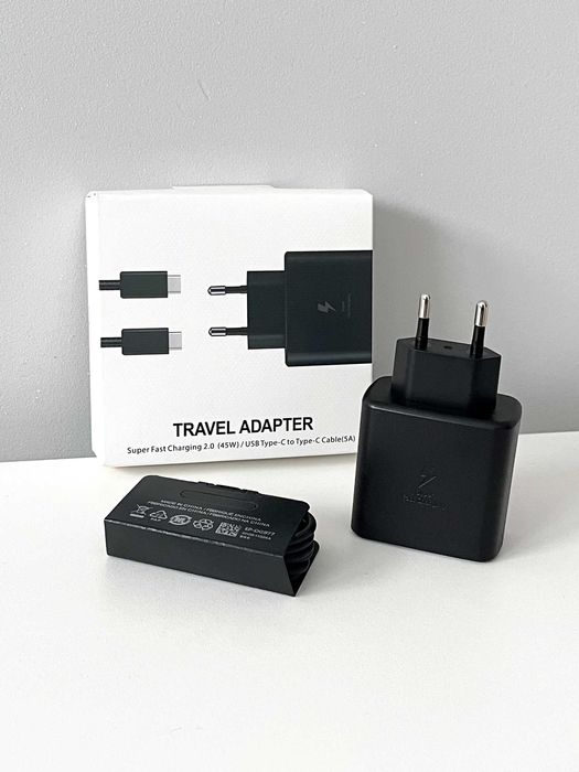 Zestaw do Samsung 45W – Szybka Ładowarka + Kabel USB-C | NOWE