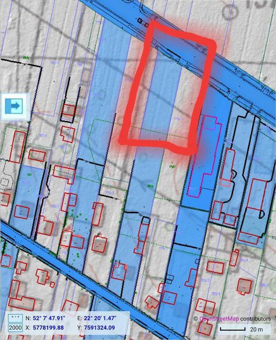 Działka budowlana w Ujrzanowie