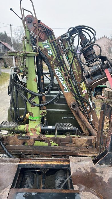 Кран маніпулятор лісовий loglift 61Z