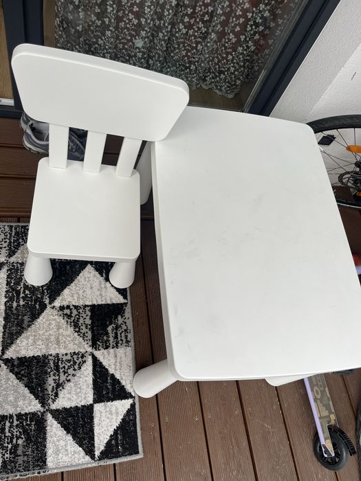 Stolik i krzesełko Ikiea Mammut