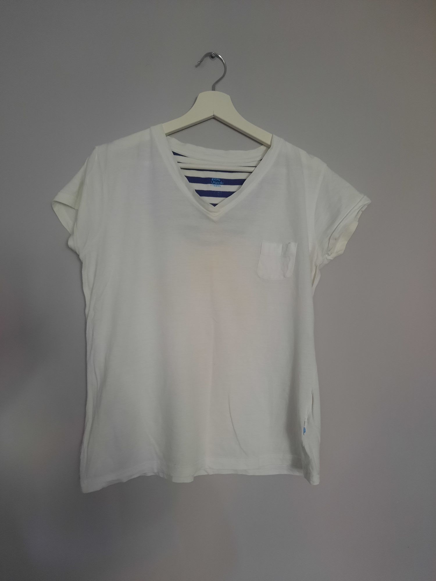 Piżama 36/38 S/M Esmara krótki rękaw marynarska koszulka i spodenki