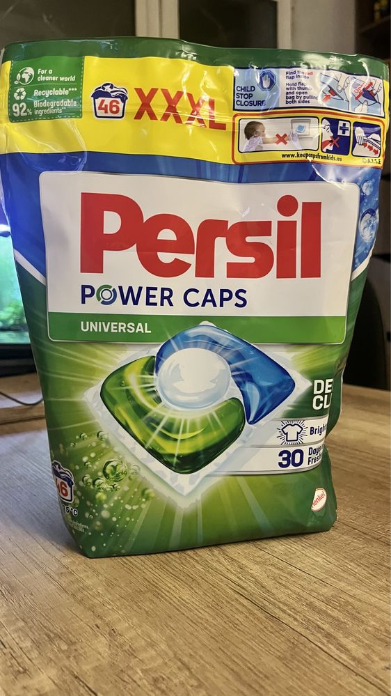 Капсули для прання Persil Universal Power Caps, 46 шт