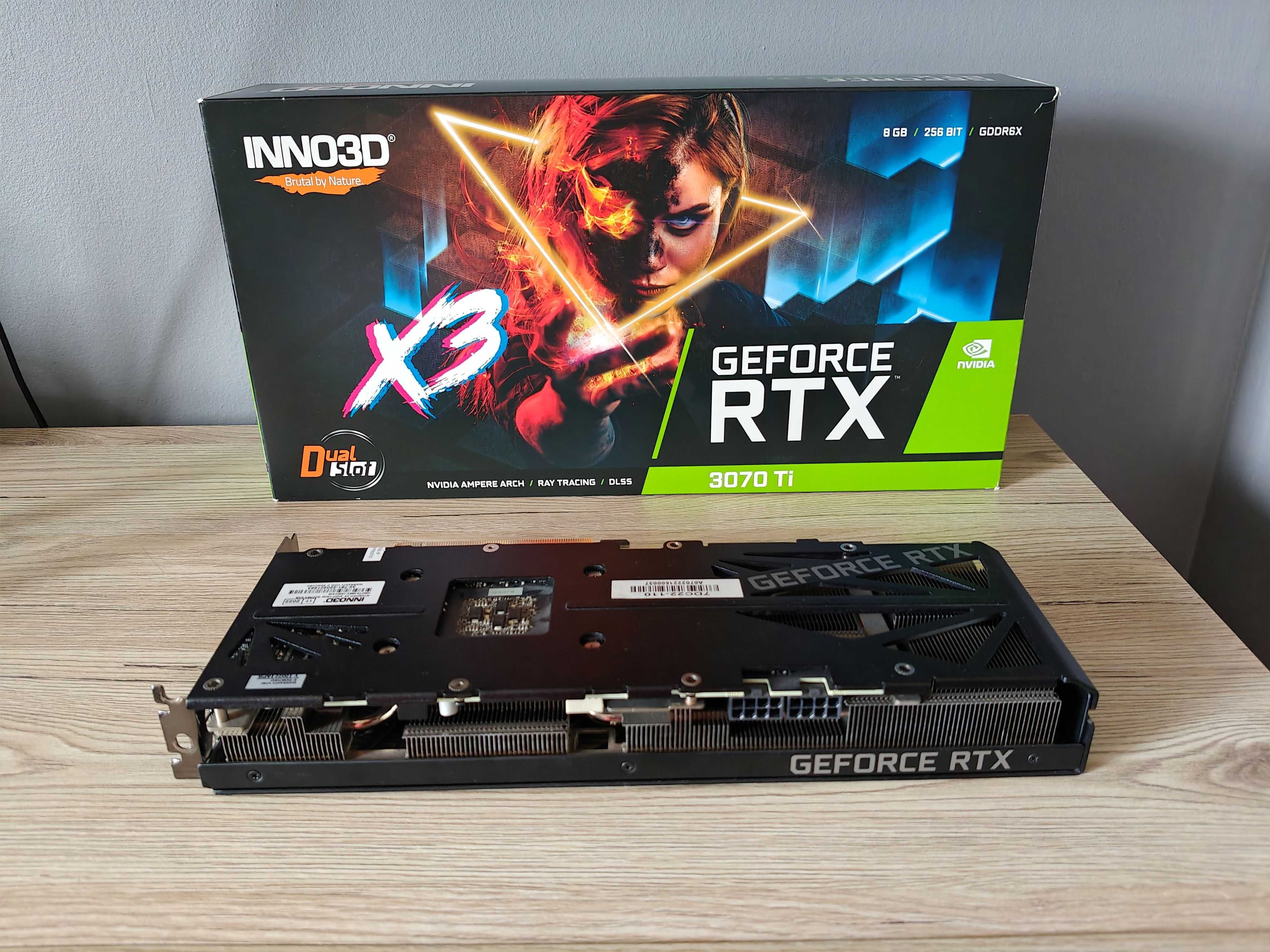 Karta Graficzna NVIDIA Inno3D GeForce RTX 3070 Ti X3 LHR 8GB GDDR6X