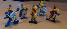 Danone - 5 Figuras Dino (6 cm) (Completa)