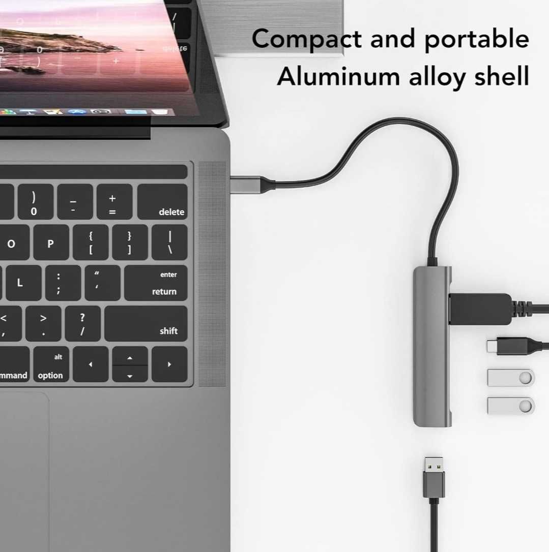 Stacja dokująca USB C Hub, 4K