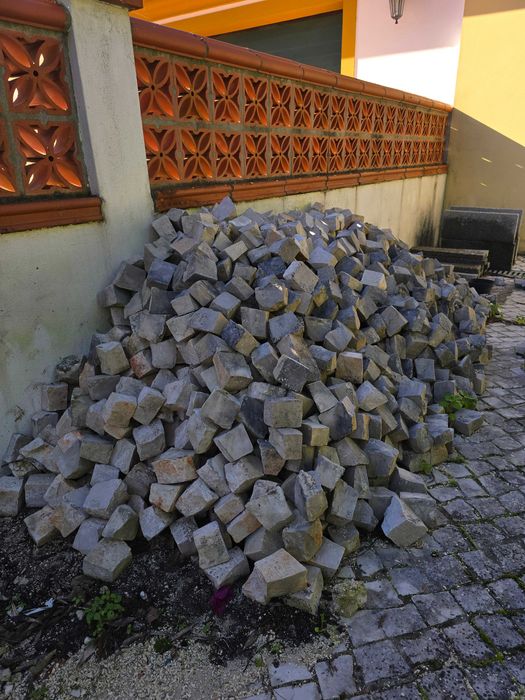 Calçada portuguêsa 5X5 cm