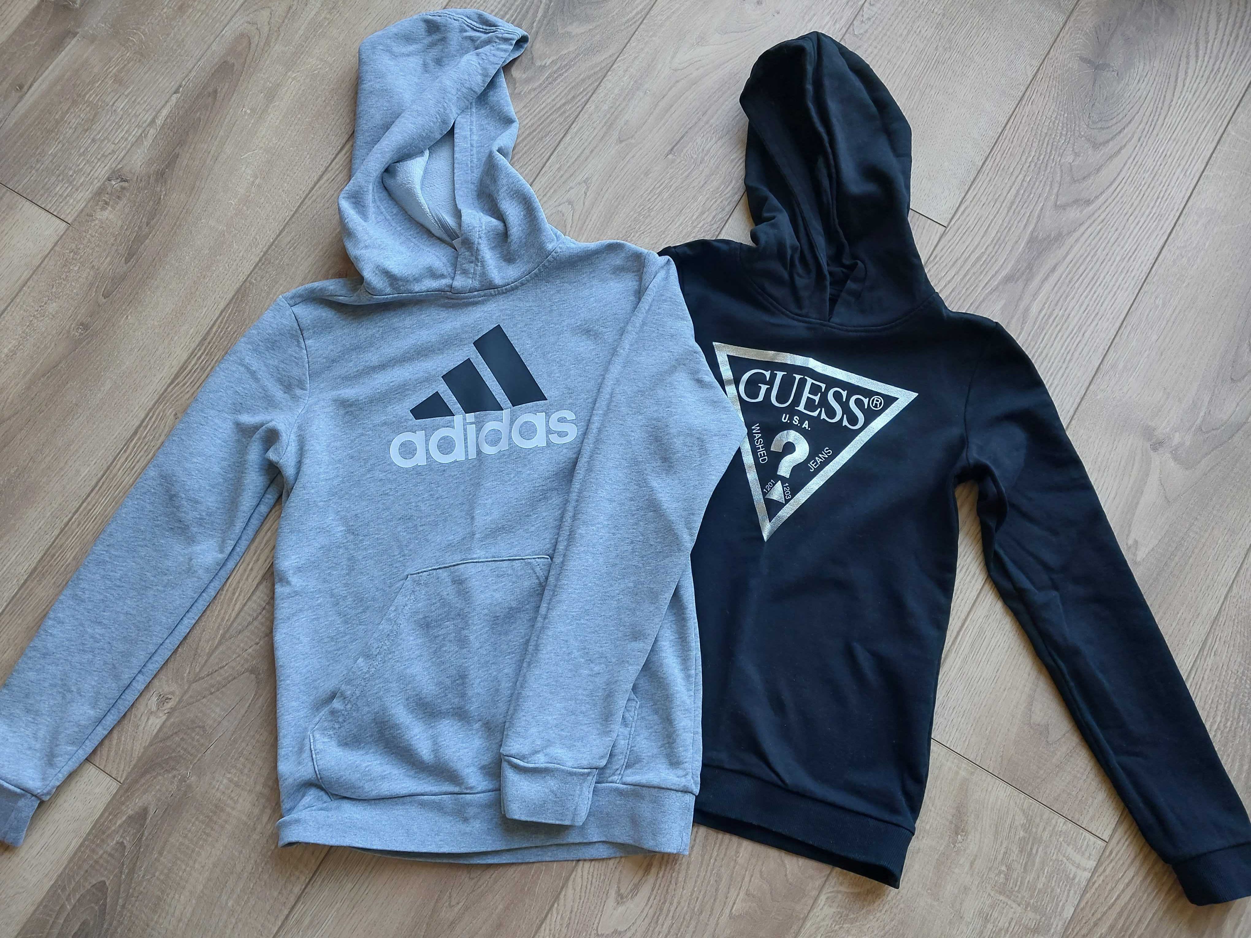 2 pak Bluza ADIDAS i bluza GUESS  r.152 jak nowe