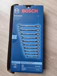 Bosch Professional: 10-częściowy zestaw kluczy płasko-oczkowych
