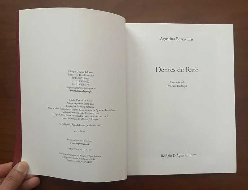 "Dentes de Rato" de Agustina Bessa-Luís