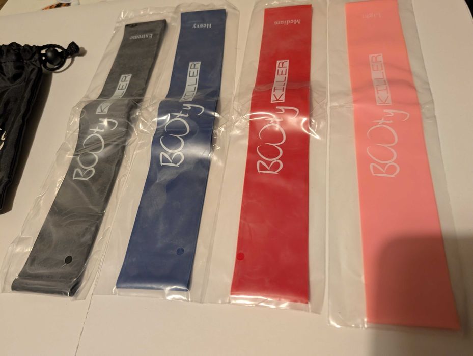 BOOty KILLER - Mini Bands - Zestaw taśm do ćwiczeń 4szt.