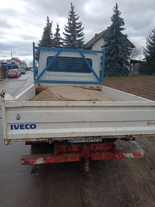 Uslugi trans. do 2O ton oraz bus do 3,5 t Hunus piasek kruszywa ziemia