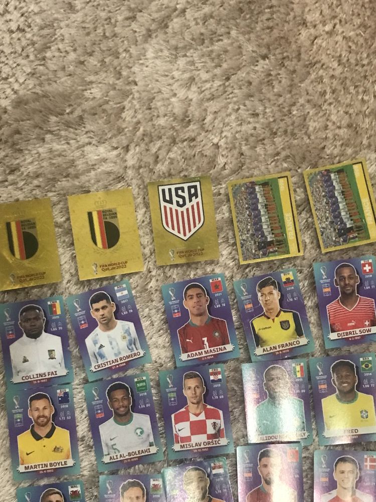 Cromos copa do mundo 2022 panini