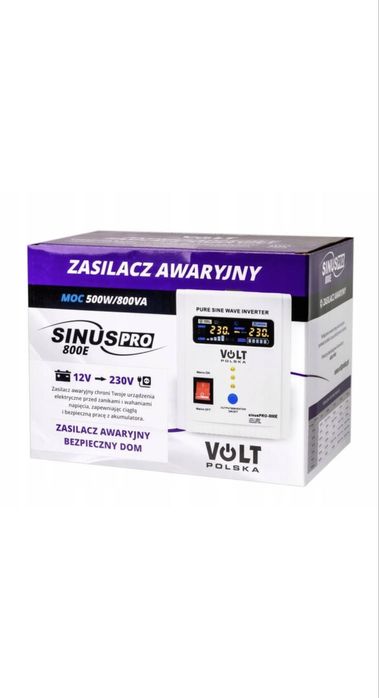 Піч аварійного живлення 500W SINUS PRO 800E