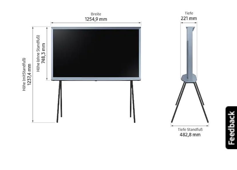 Telewizor Samsung GQ-55LS01TB The Serif LED 55'' 4K Ultra HD Tizen