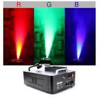 MAQUINA FUMO VERTICAL 1500W RGB NOVA