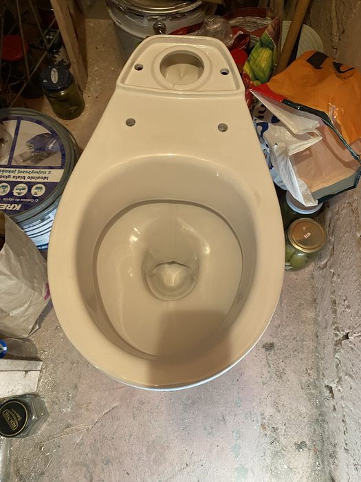 Wc kompact miska klozetowa, spłuczka, deska