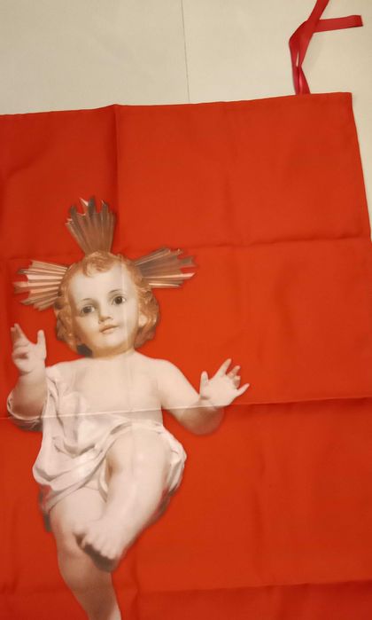 Estandarte Menino Jesus, para varandas/janelas