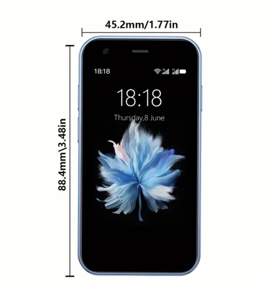 Nowy mini smartfon, idealny do ściągania na sprawdzianie lub ukrycia !
