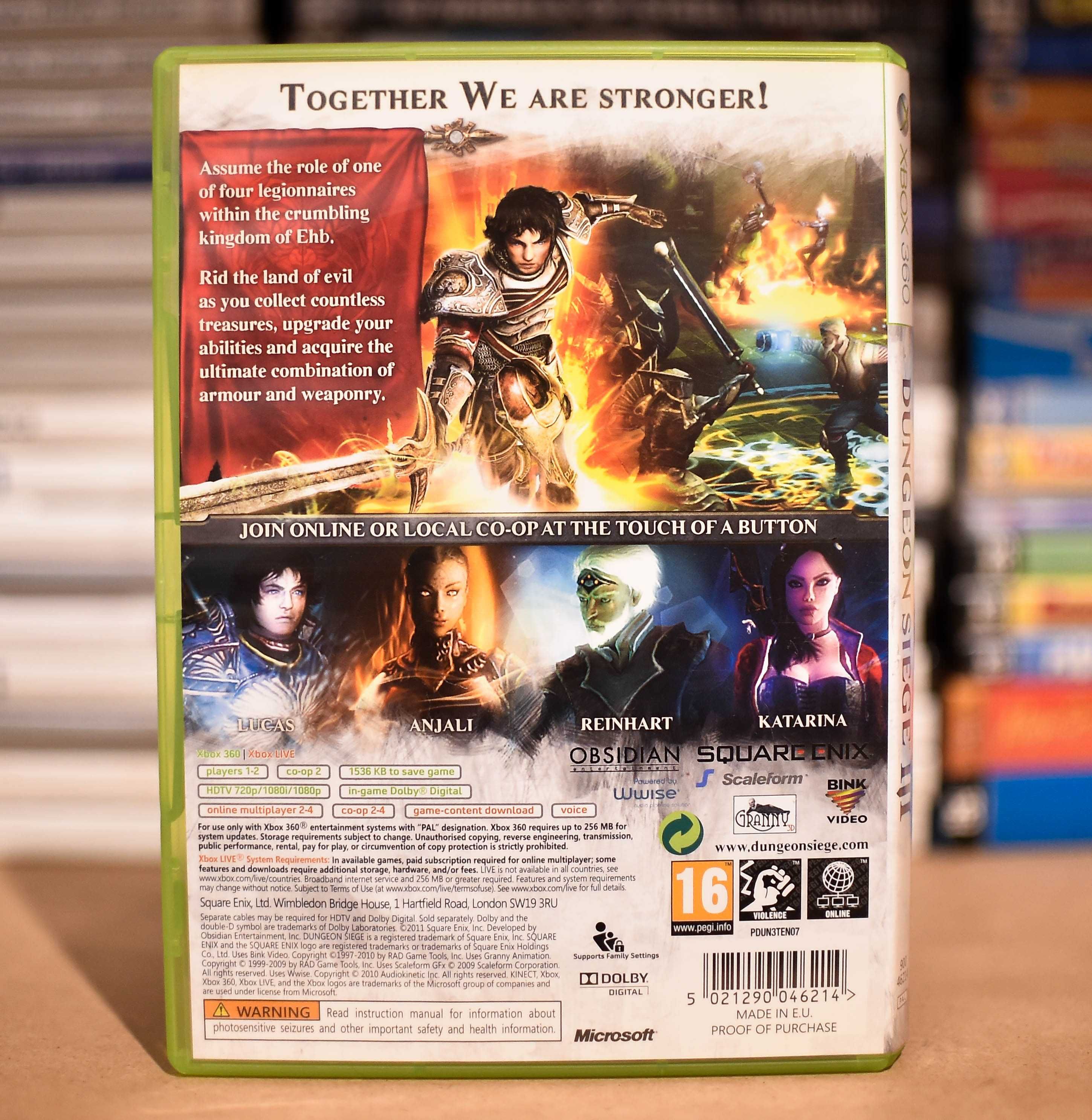 X360 # Dungeon Siege III