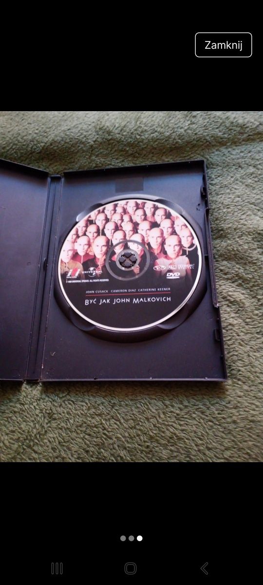 Być jak John malkovich film DVD