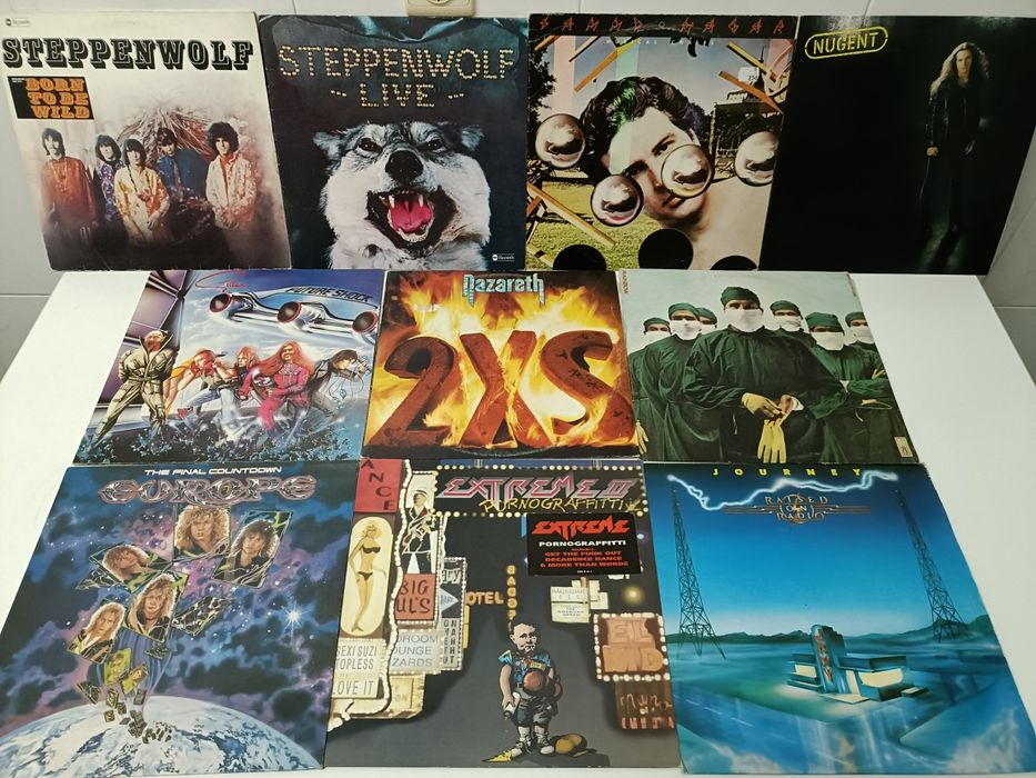 HEAVY METAL / HARD ROCK: Álbuns selecionados {discos de vinil}