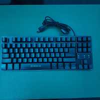Клавіатура REAL-EL Gaming 8710 TKL Backlit Ukr Black