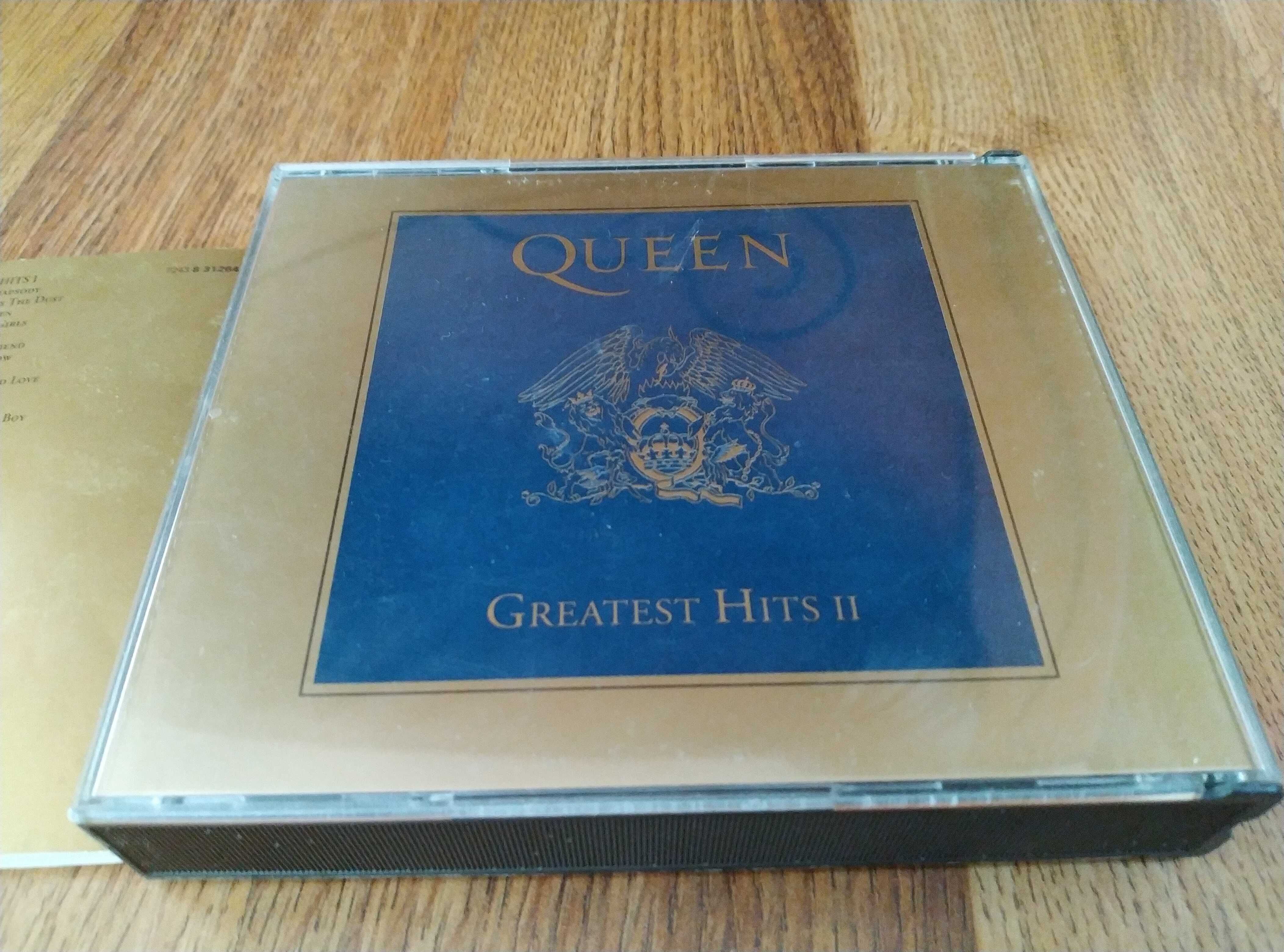 Queen płyty CD największe hity część 1 i 2 + książeczka