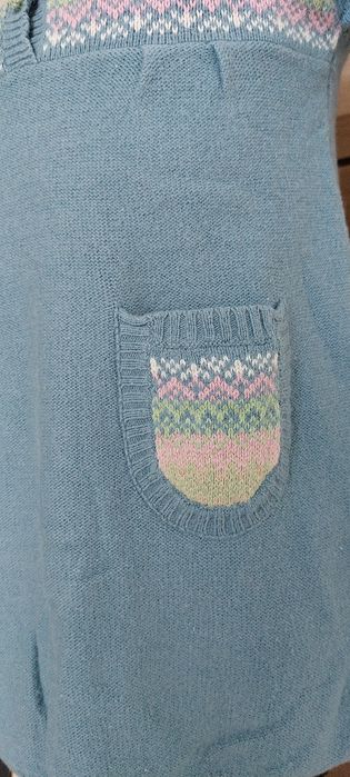 NEXT Dzianinowa sukienka tunika Rozm. 3 - 4 lata