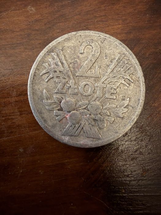 2zł jagoda PRL 1958 Rzadkość
