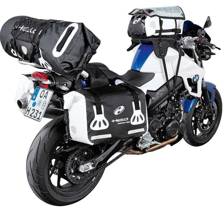 Torba Podróżna Held Roll-Bag Black/White 90L