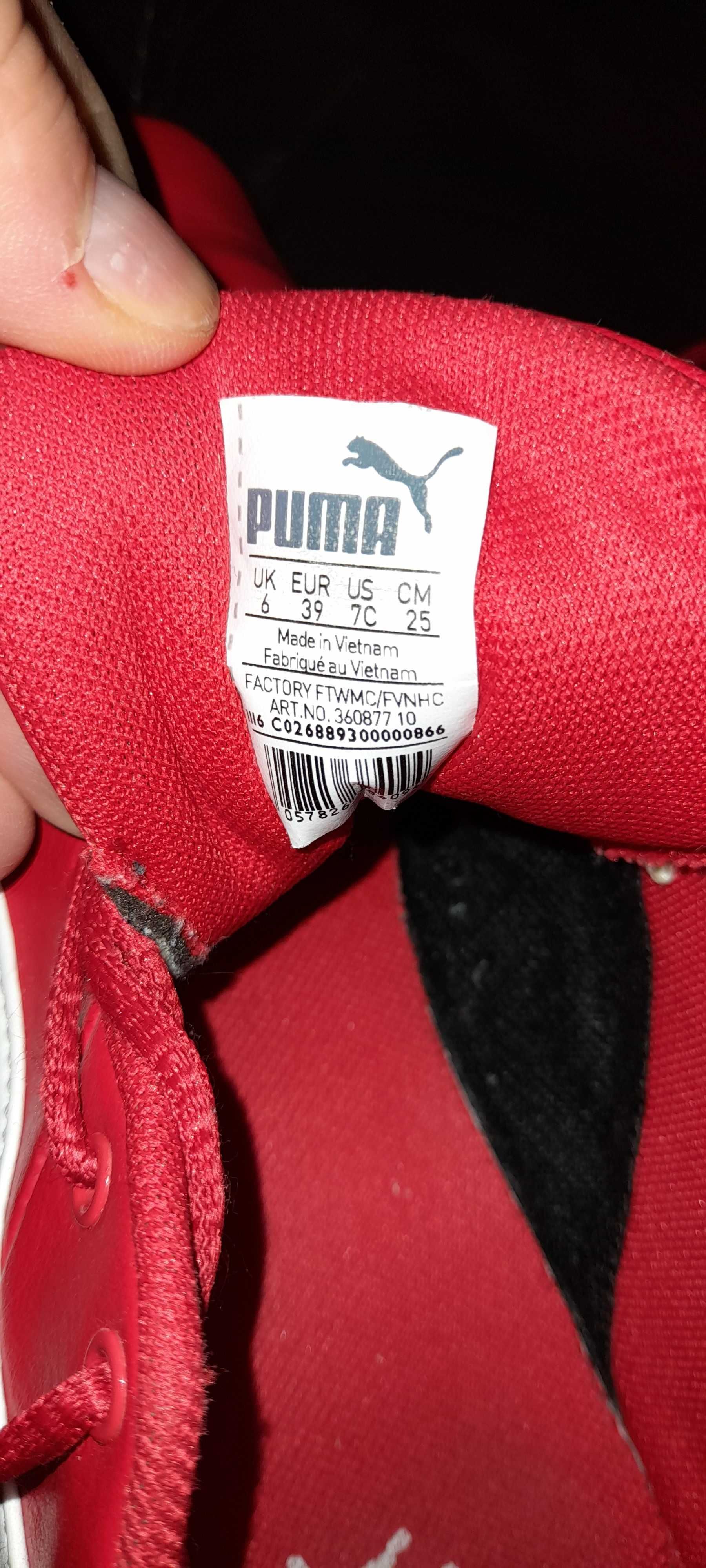 Buty PUMA czerwone
