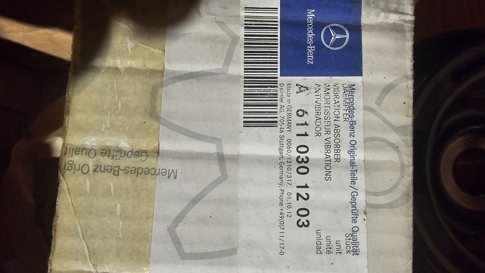 Polia motor mercedez