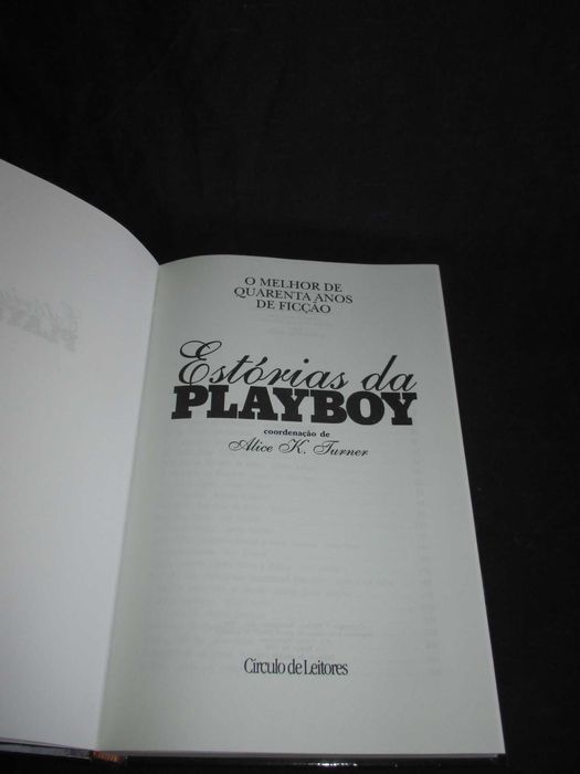 Livro Estórias da Playboy O melhor de quarenta anos de ficção