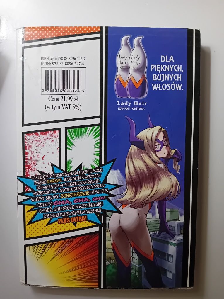 My hero academia (akademia bohaterów) vol.1 Kohei Horikoshi