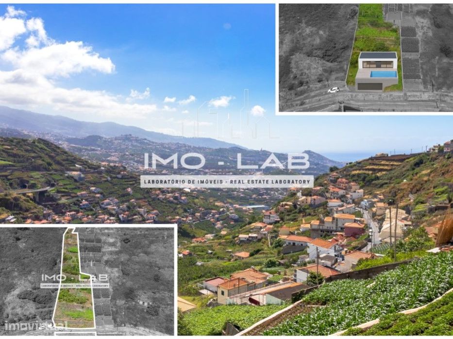 Terreno com 1501m2 - Caldeira - Câmara de Lobos