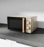 Kuchenka mikrofalowa z elementami drewna 700 W