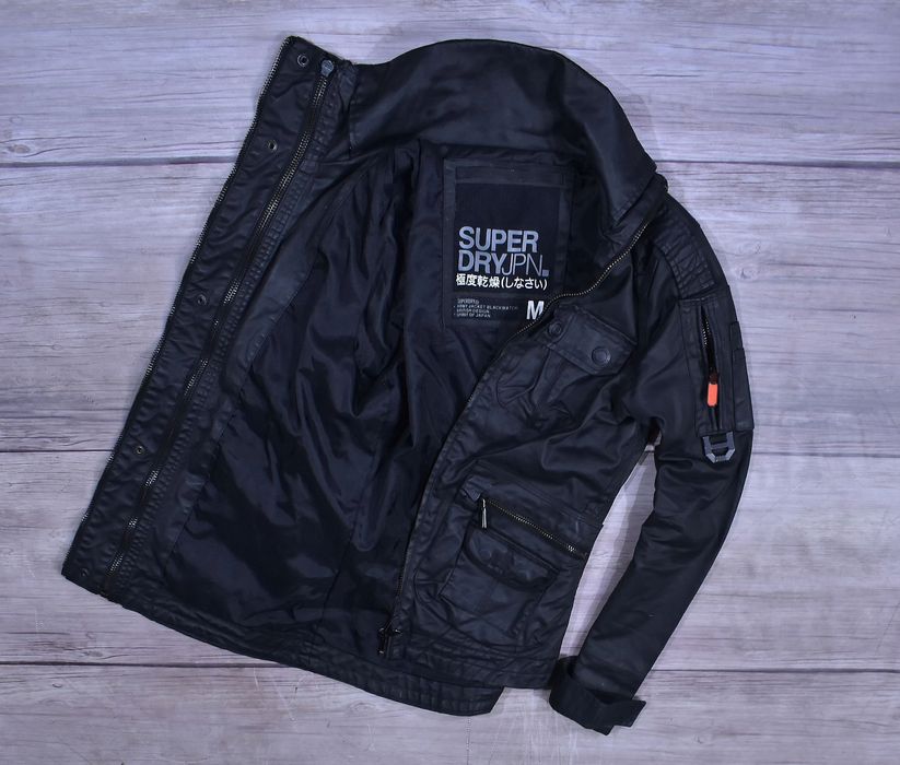 Superdry Blackwaych Woskowana Kurtka Damska / M