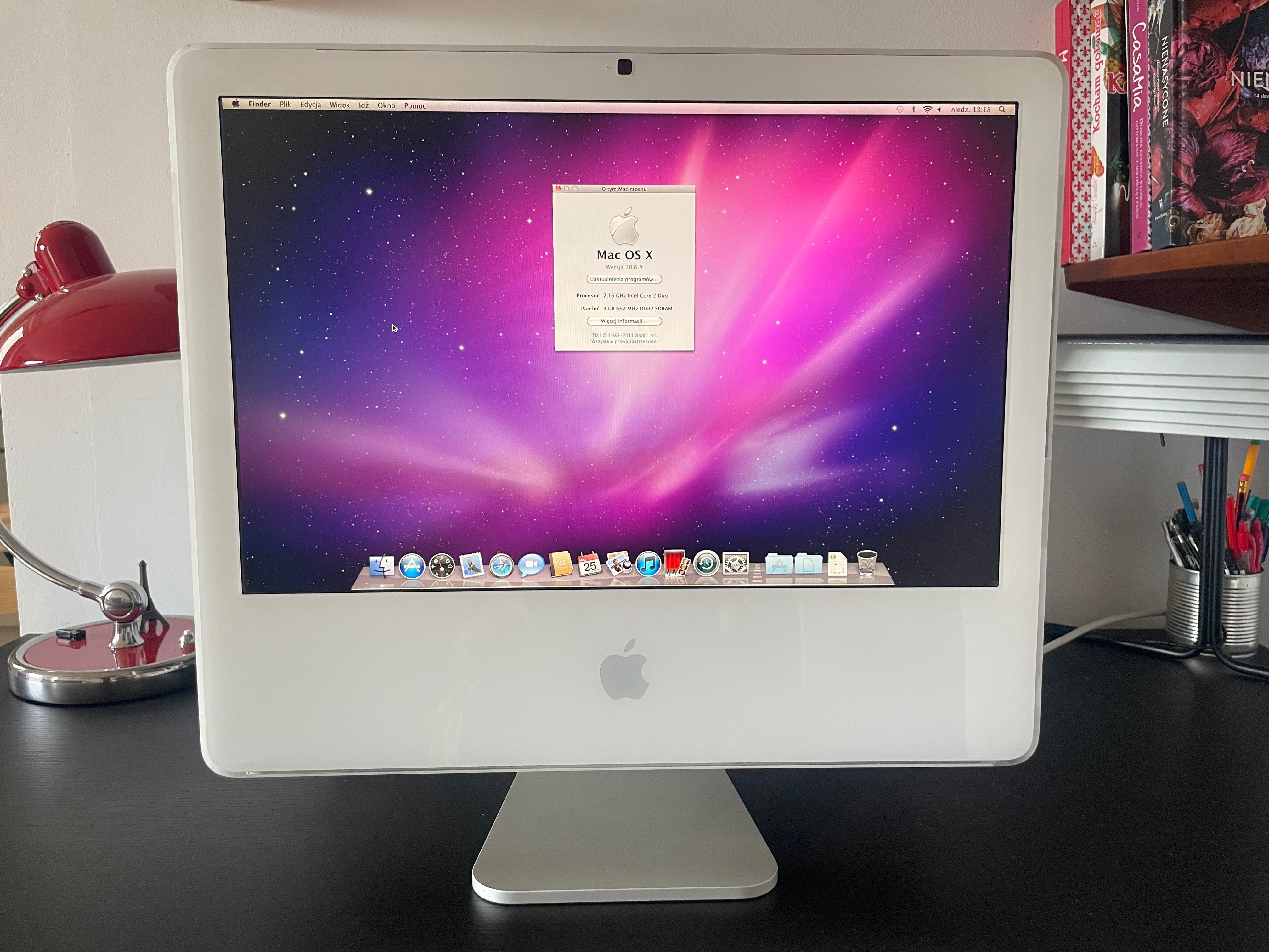 Apple iMac 20" Intel Core 2 Duo 2.16 GHZ 250GB HDD