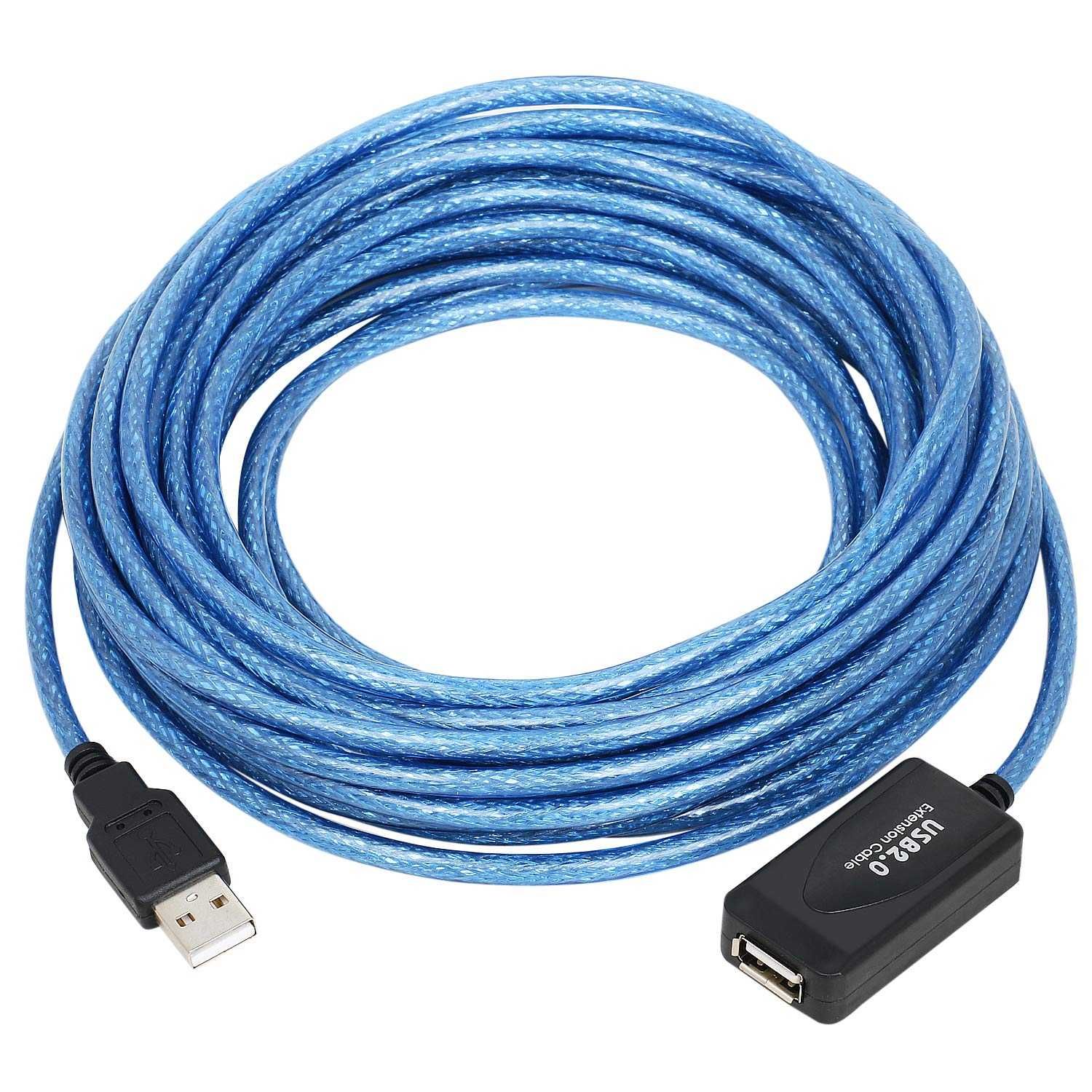 TRIXES kabel przedłużający USB 10 m aktywny wzmacniacz – szybki USB