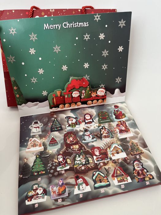 Адвент календар з прикрасами