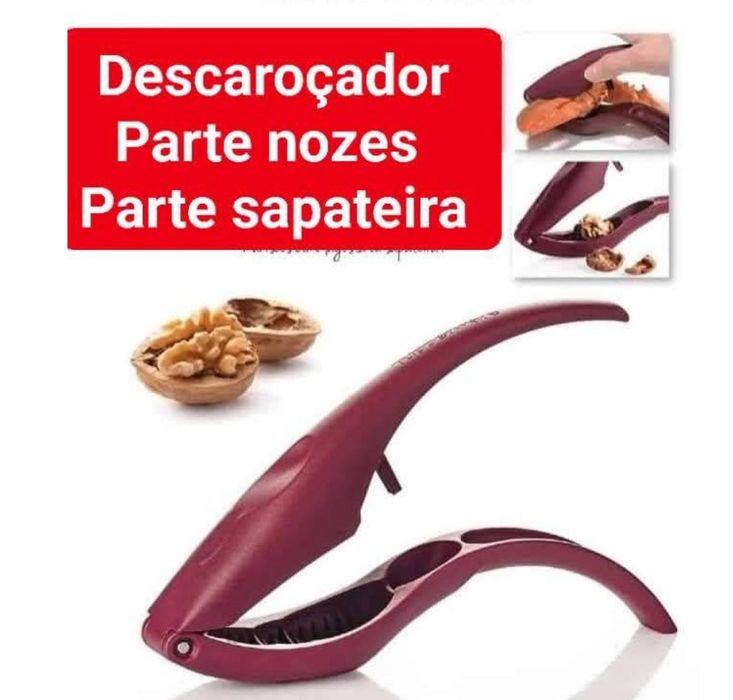 Descaroçador / Quebra-Nozes / Sapateira Tupperware