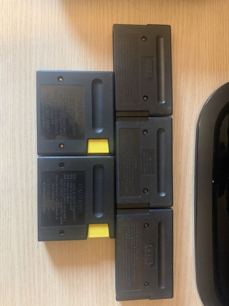 6 Jogos Sega Mega Drive