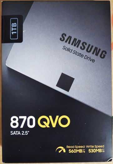 Samsung 870 1TB (1000GB) Dysk SSD 2.5" SATA III Nowy MZ-77Q1T0BW 2,5"