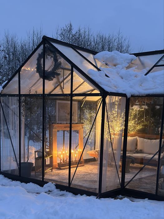 Szklarnia fotograficzna na sesje zdjeciowe do wynajecia