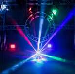 Głowa Ruchoma Wash Beam DMX SHEHDS 3w1 LED, Laser, Efekty 16x3W Nowość