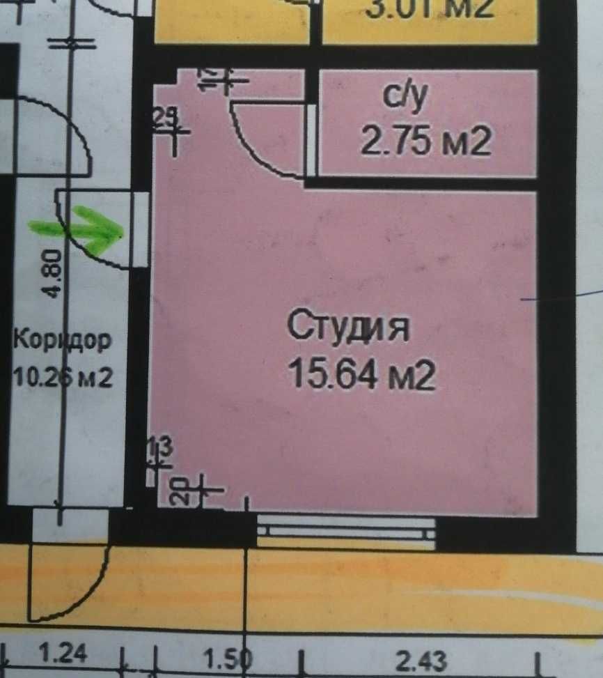 Продам 1 комнатную квартиру в городе Одесса - район Автовокзала